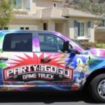 video game party truck